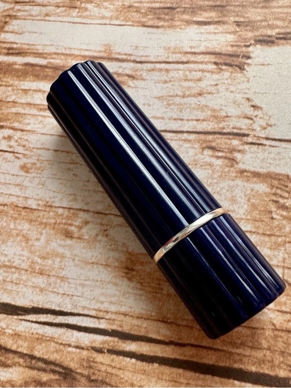 Estee Lauder MOCHA PINK Lipstick (Full Size) navy tube retired